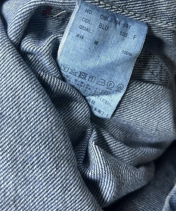 ☆美品☆Oblekt デニム オーバーオール サロペット