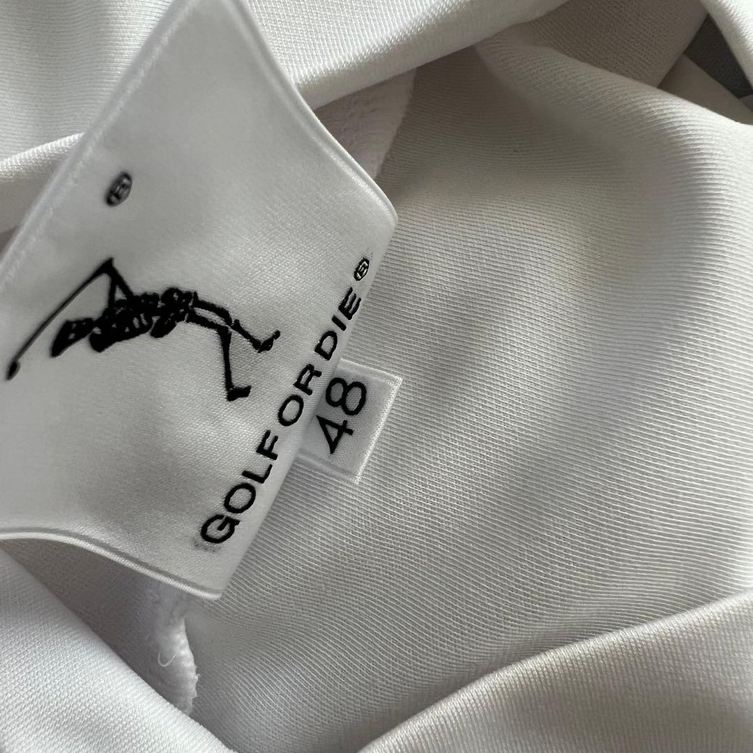 MARK&LONA マークアンドロナ　2024年モデル　メンズ　モックネック　白