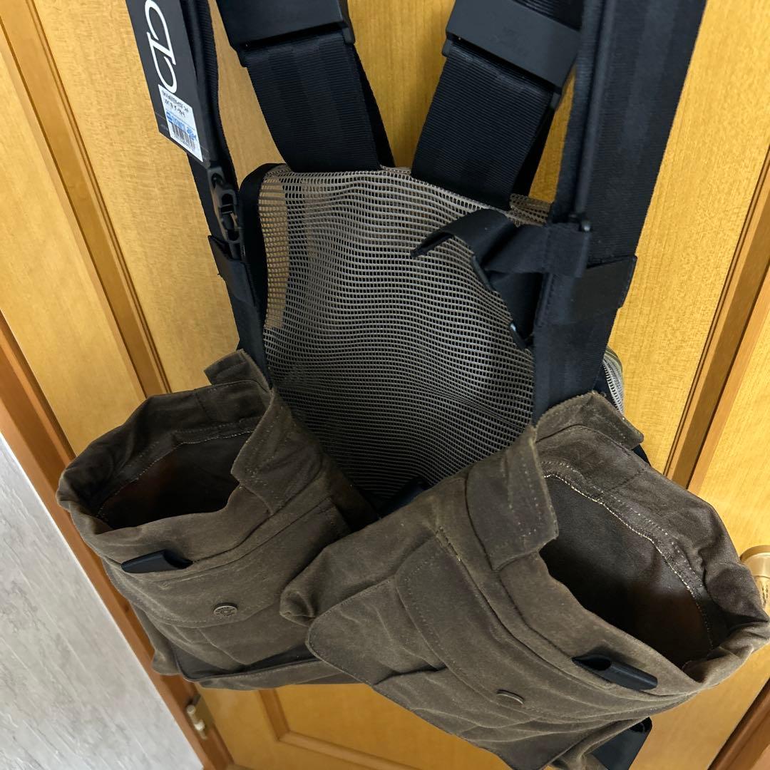 ORVIS ワックスドコットンべスト　未使用　フライ ルアー　ハンティング