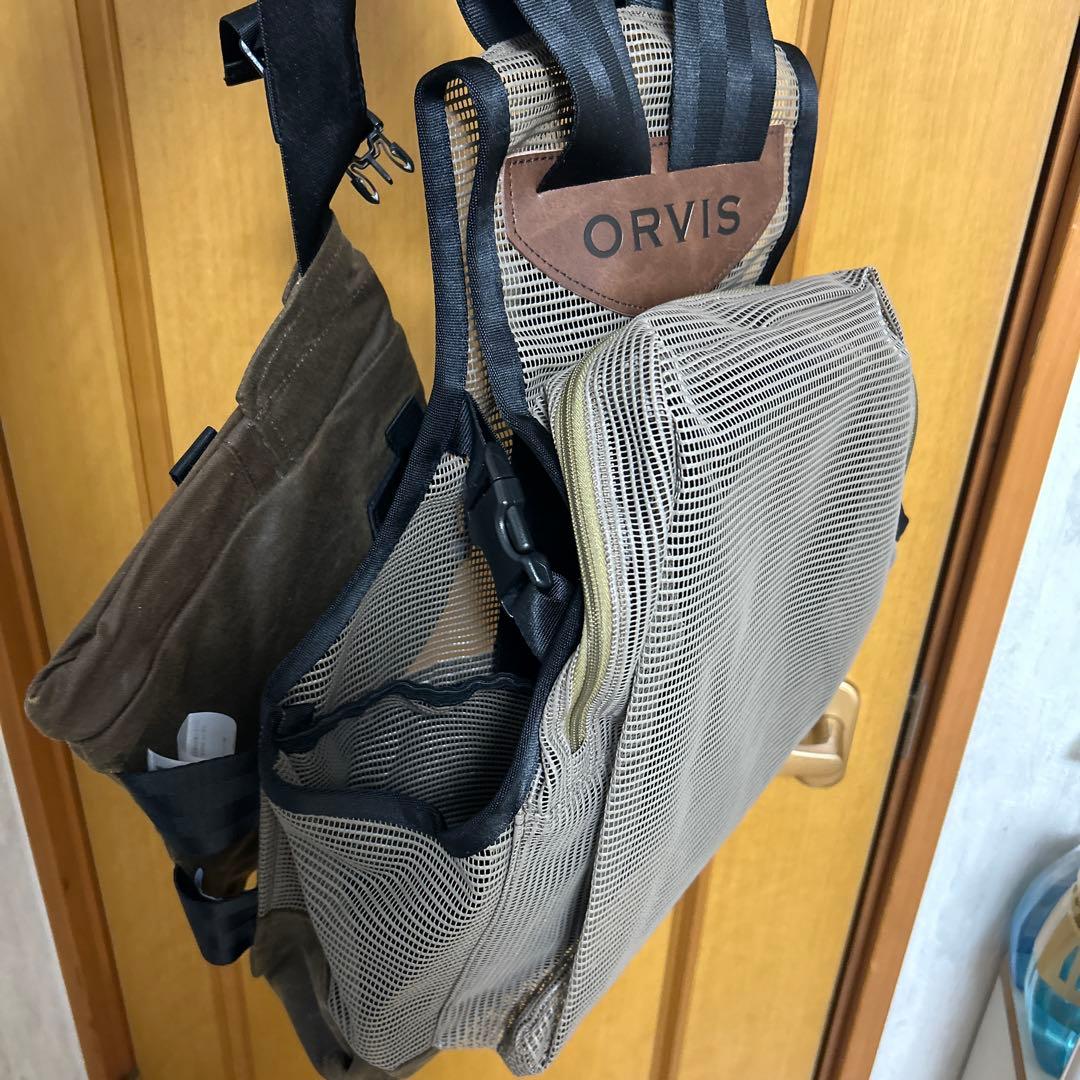 ORVIS ワックスドコットンべスト　未使用　フライ ルアー　ハンティング