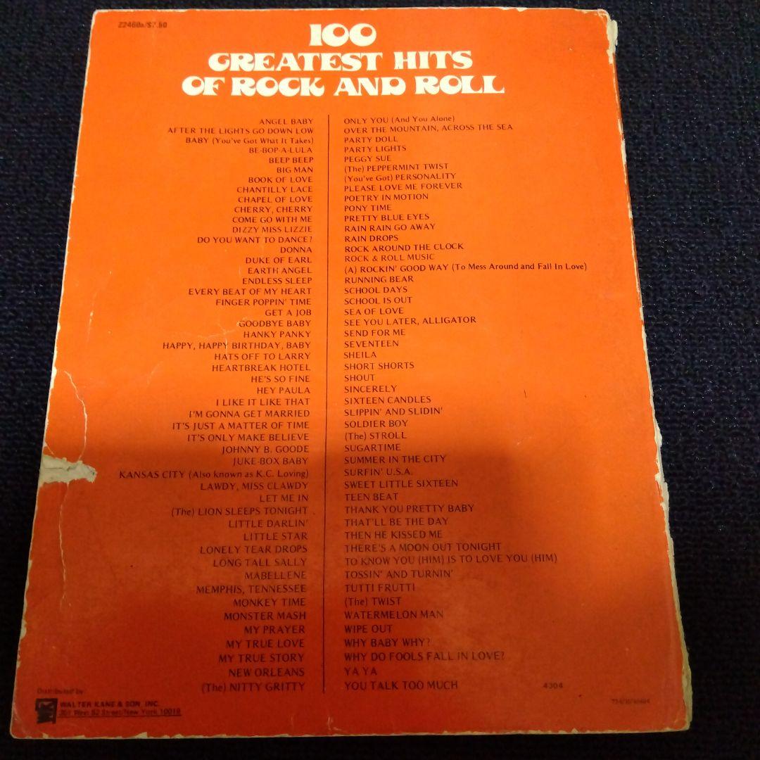 趣味・スポーツ・実用 100 GREATEST HITS OF ROCK AND ROLL