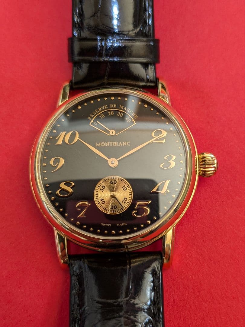 xmnさん専用モンブラン、マイスターシュテュック、レディース腕時計、18K、手巻