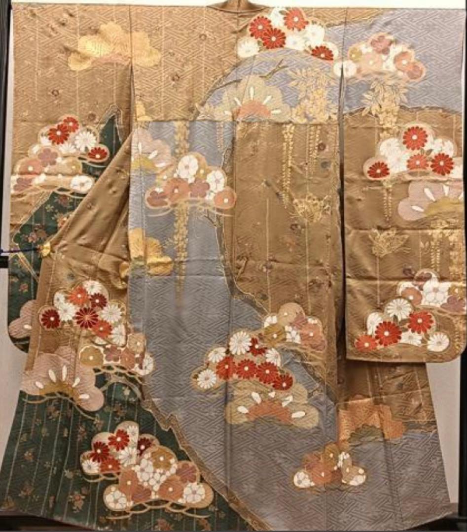 振袖フルセット6点特価　サイズS〜M銀駒刺繍売り切り終了