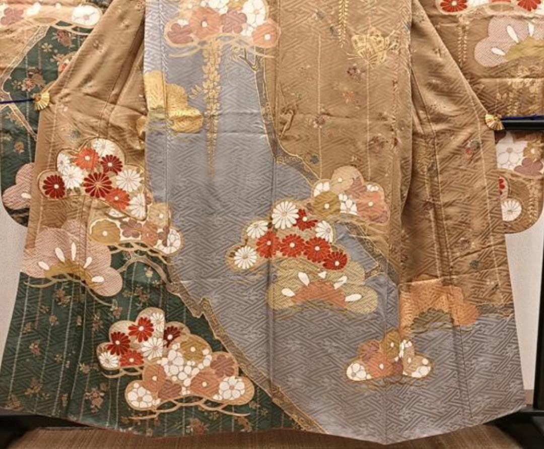 振袖フルセット6点特価　サイズS〜M銀駒刺繍売り切り終了