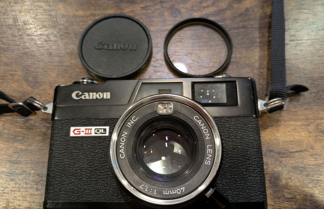 ［完動］ Canonet QL17 g-iii black ブラック カメラ