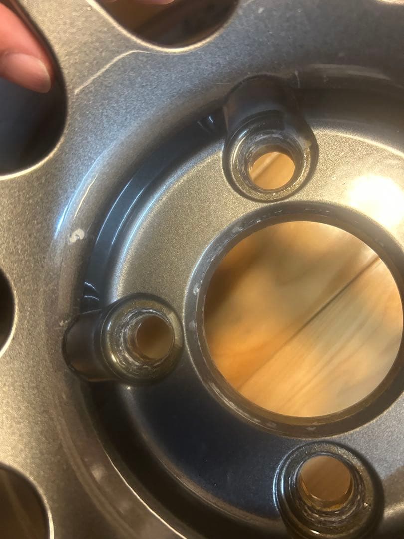 ADBAN RACING RZ ガンメタ 17インチ7J インセット38