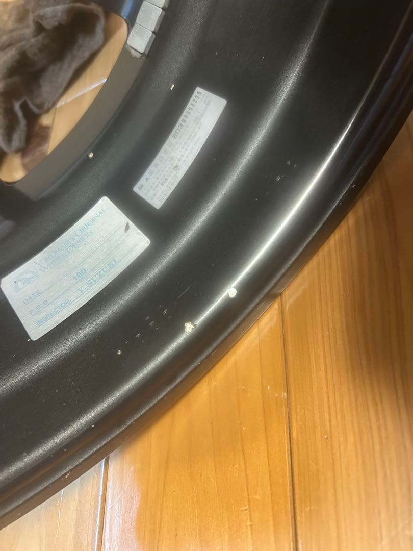 ADBAN RACING RZ ガンメタ 17インチ7J インセット38