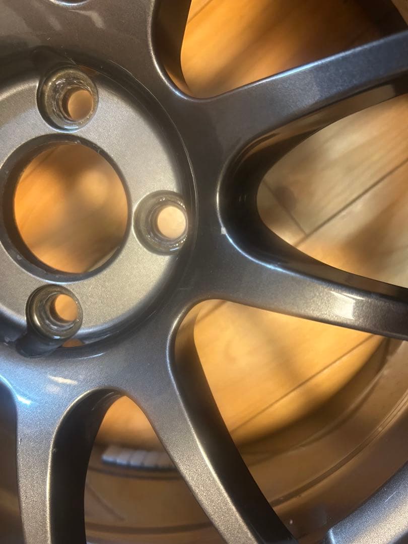 ADBAN RACING RZ ガンメタ 17インチ7J インセット38