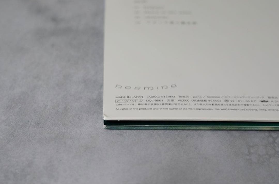 青葉市子　Windswept Adan アダンの風 日本盤アナログレコード