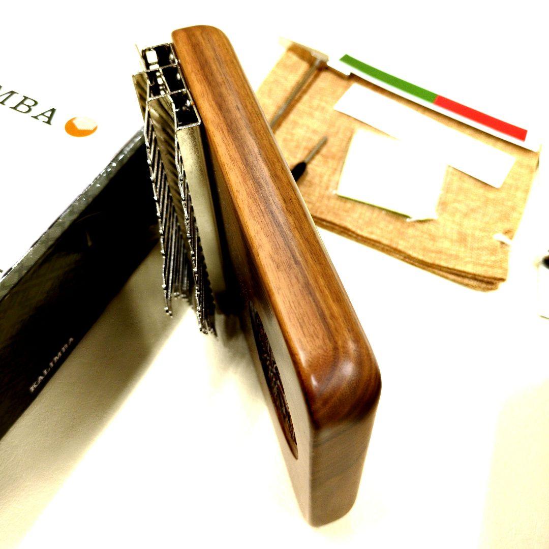 け*ー様 木製カリンバ 34音 keyC ケース 説明書 簡単な楽譜付き