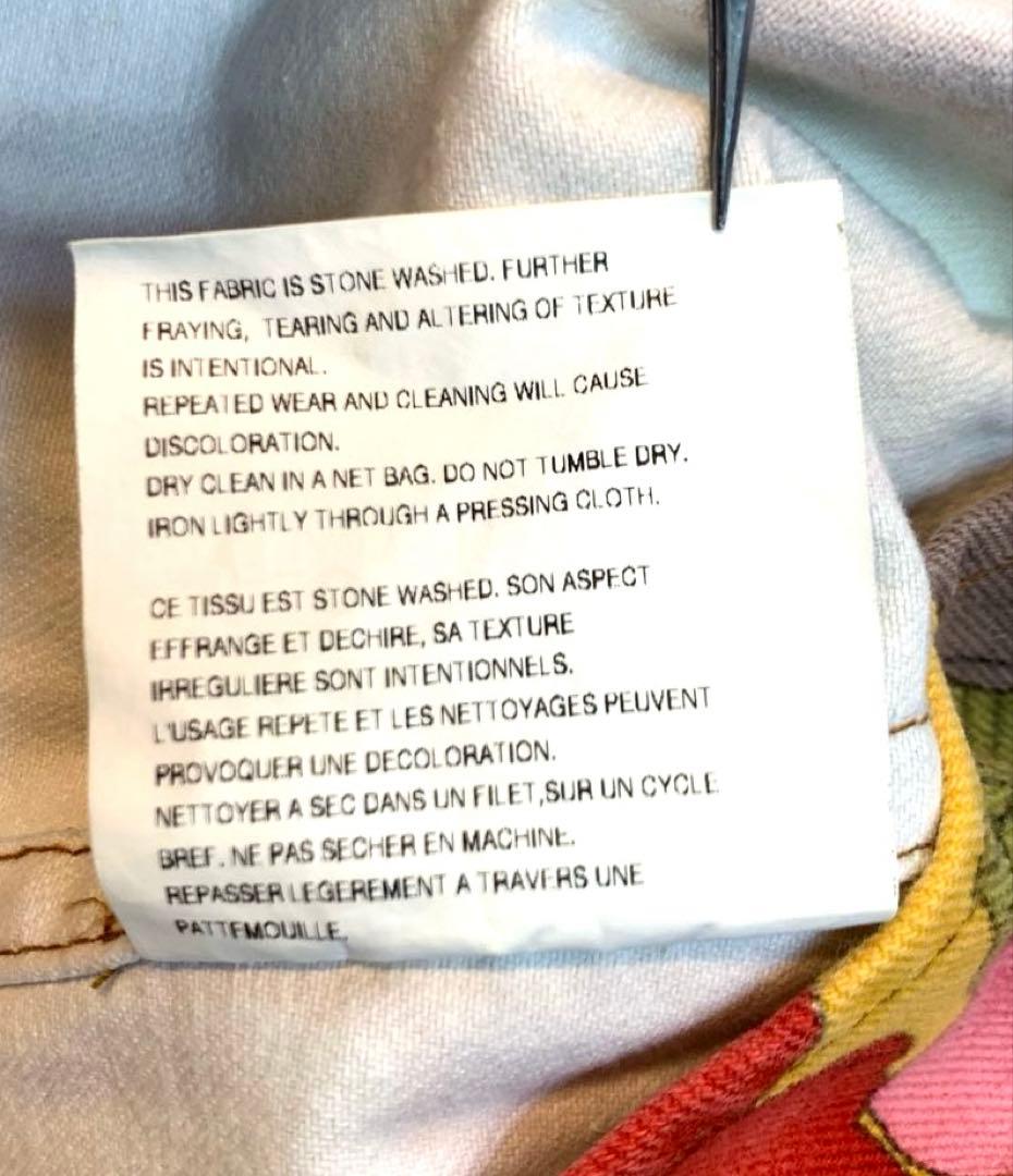 ジュンヤワタナベ コムデギャルソン フラワーデニムカバーオール