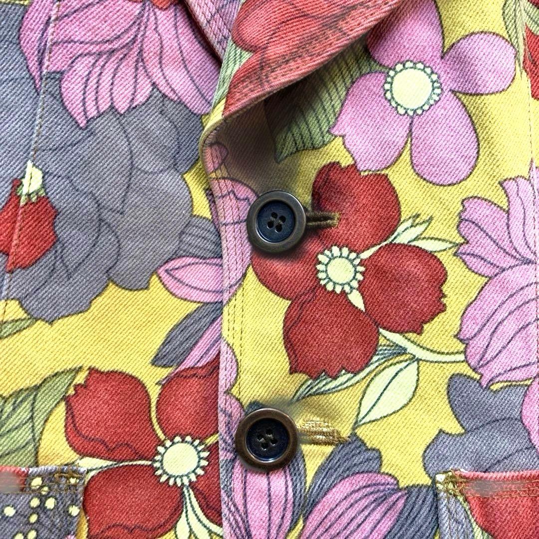 ジュンヤワタナベ コムデギャルソン フラワーデニムカバーオール