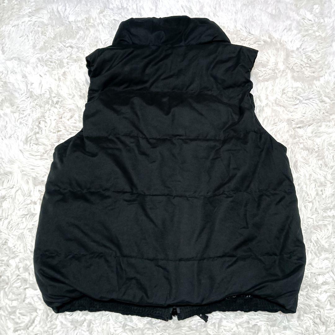 The DUFFER　ボリュームネックダウンベスト　メンズ　XL　ブラック