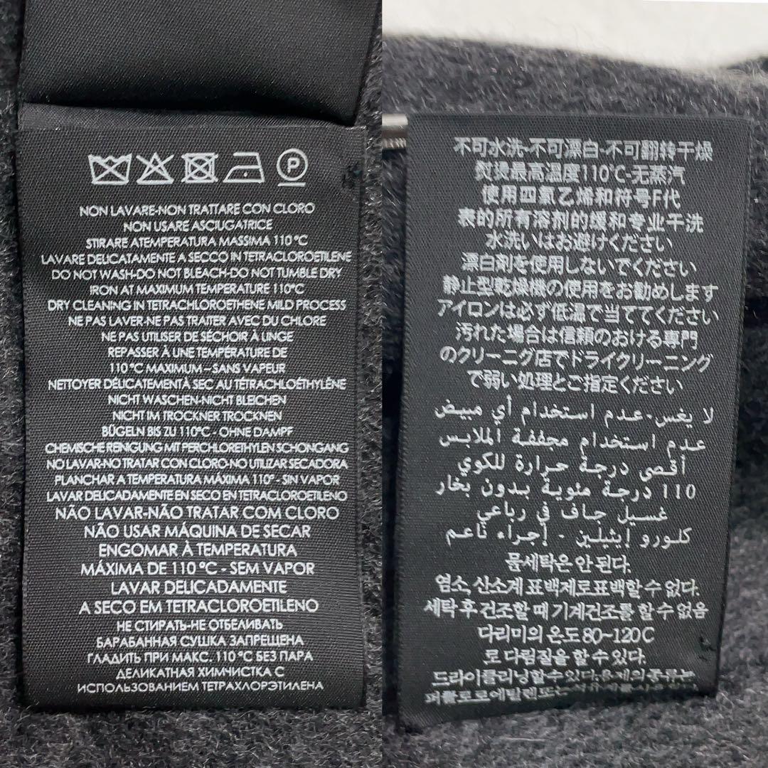 【専用】サンローラン 高級 イタリア製 上質 カシミア100% マフラー グレー