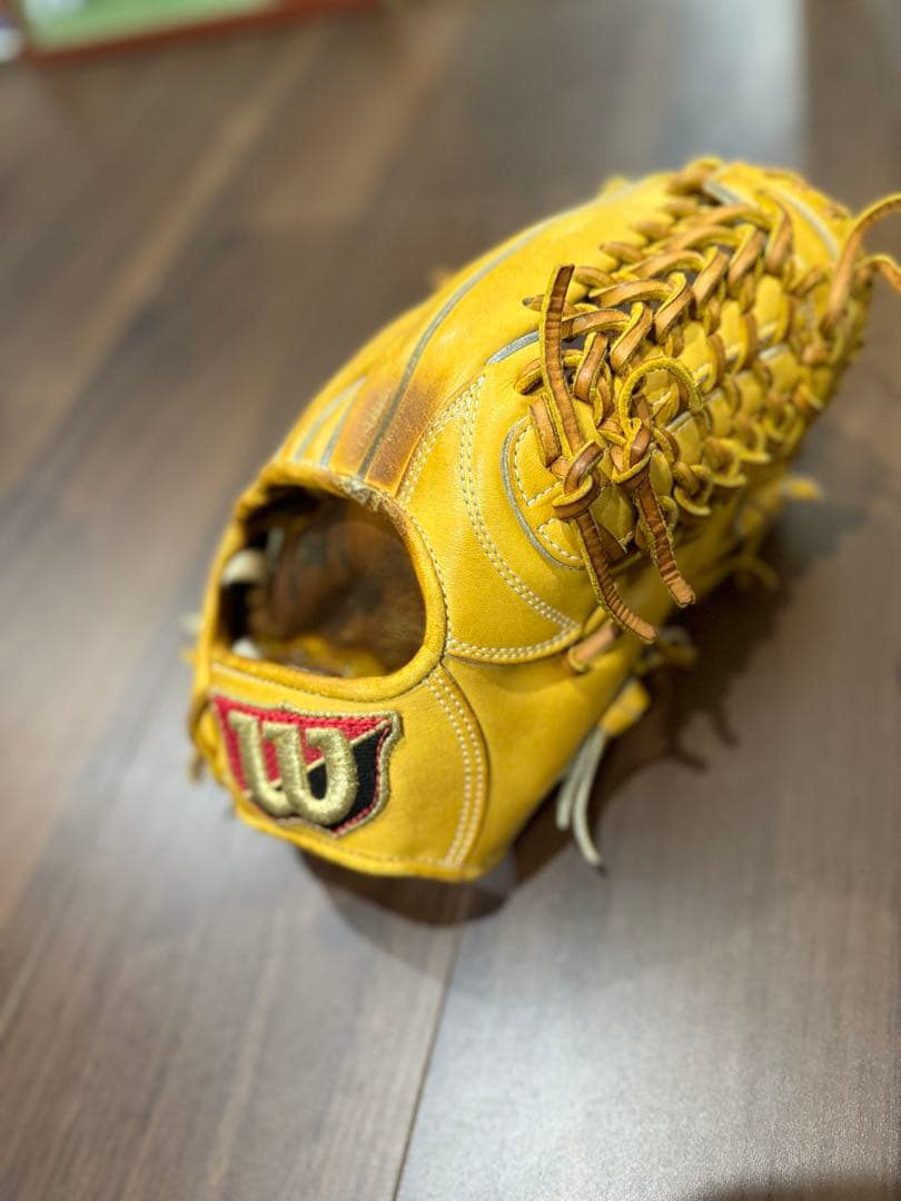 Wilson 硬式グローブ イエロー はとむねさん専用✨