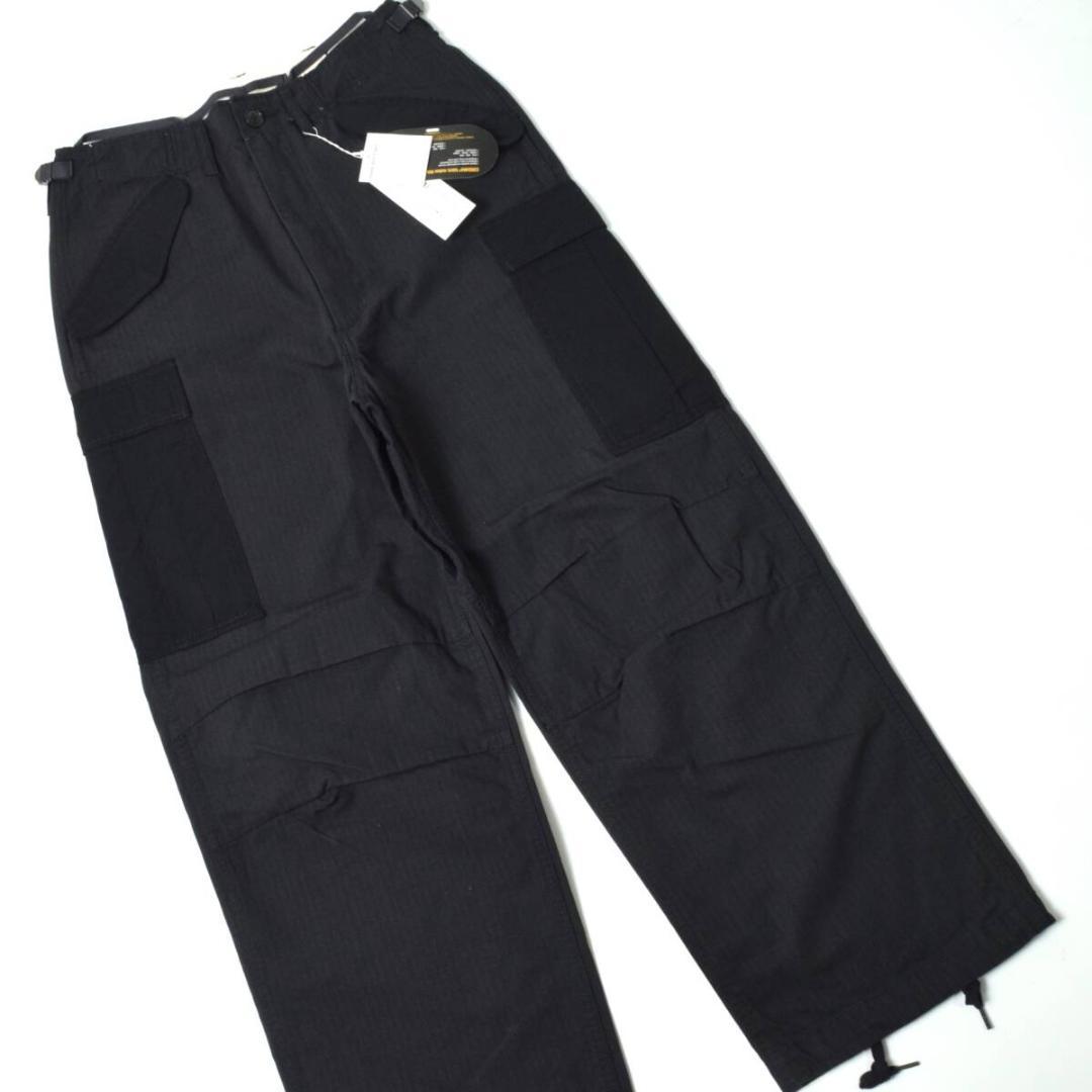 未使用3.4万 ナナミカ カーゴパンツ 0 レディース ネイビー SUCS303