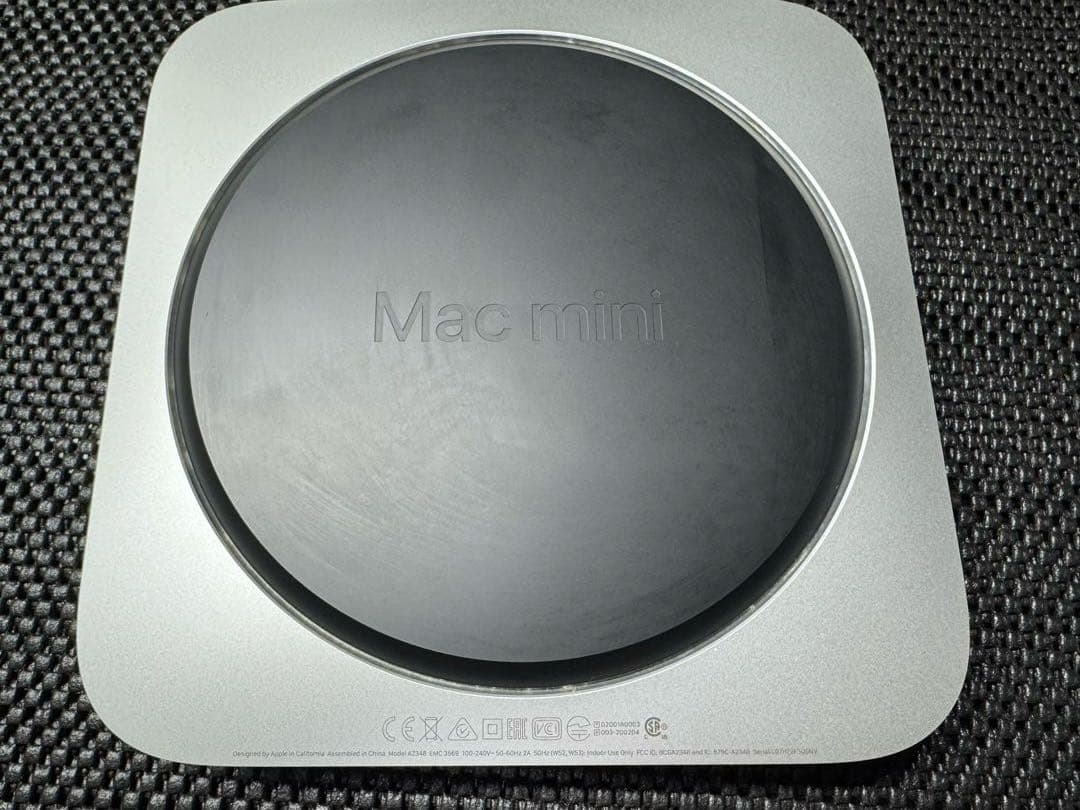Apple Mac mini M1 メモリ8GB SSD256GB