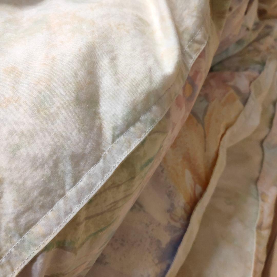 大阪西川★羽毛布団シングル日本製