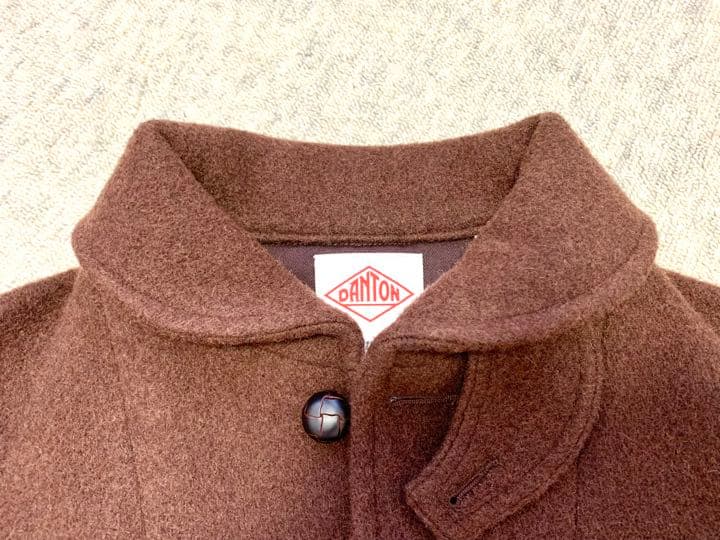 ダントン/19A-SL-001/ウールモッサシングルジャケット／ブラウン/38
