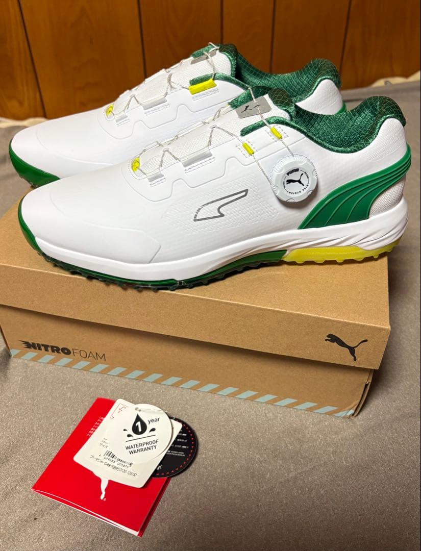 新品 PUMA GOLF アルファキャット ニトロ ディスク 27cm