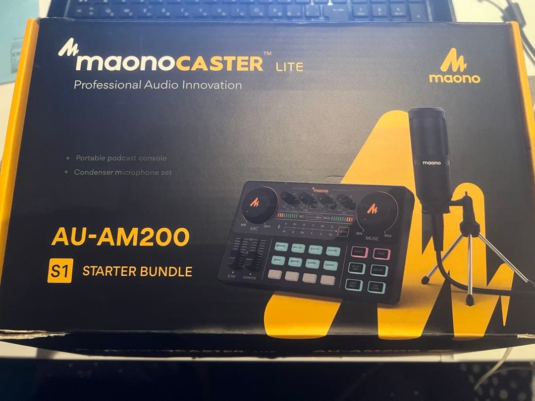 #美品プロフェッショナルオーディオイノベーションMAONOCASTER LITE