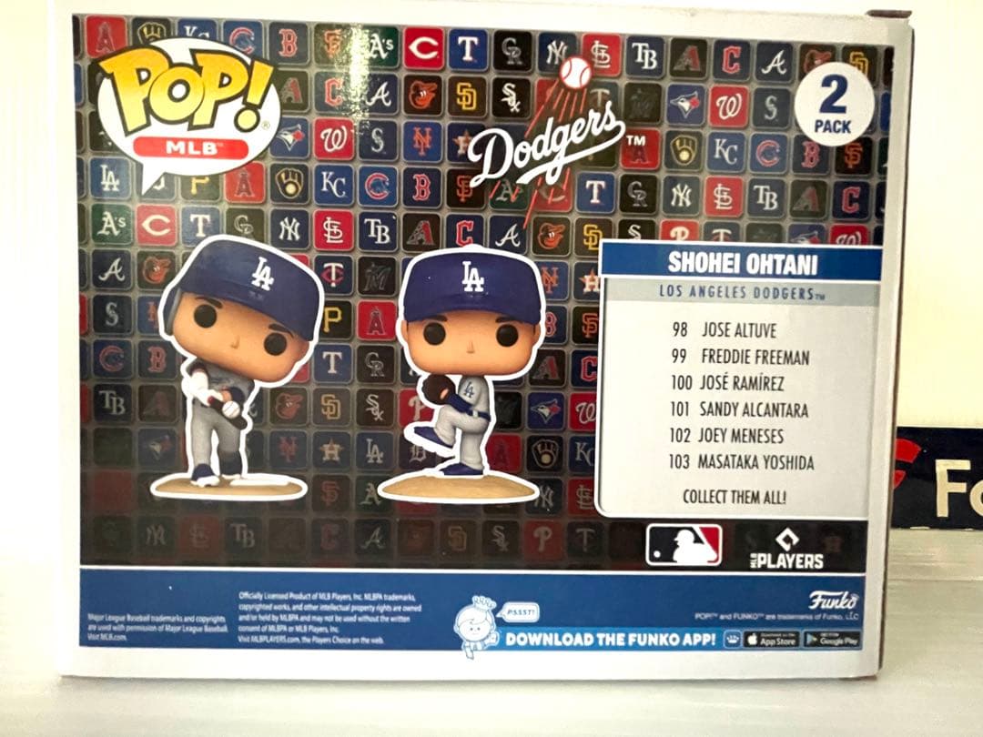大谷翔平Funko Pop! 2 Pack &50-50サインカードシンプソンズ