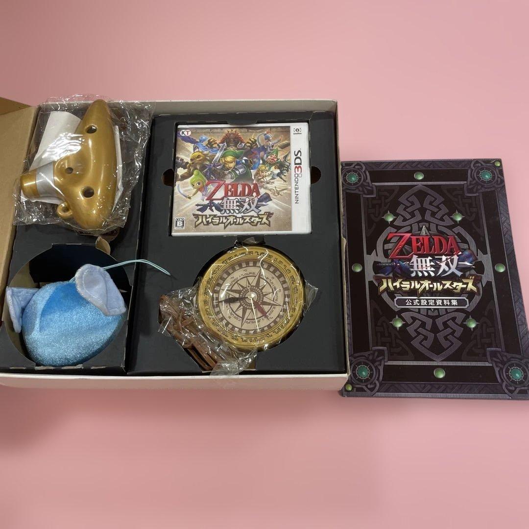 3DS ゼルダ無双 ハイラルオールスターズ TREASURE BOX 付属品完備