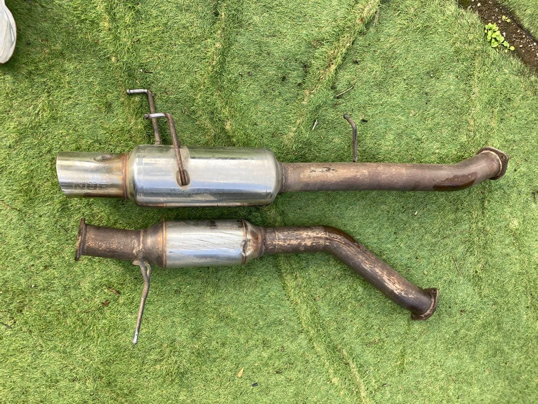 180sx s13 シルビア　ブリッツ　マフラー　ニュルスペック　ターボ用