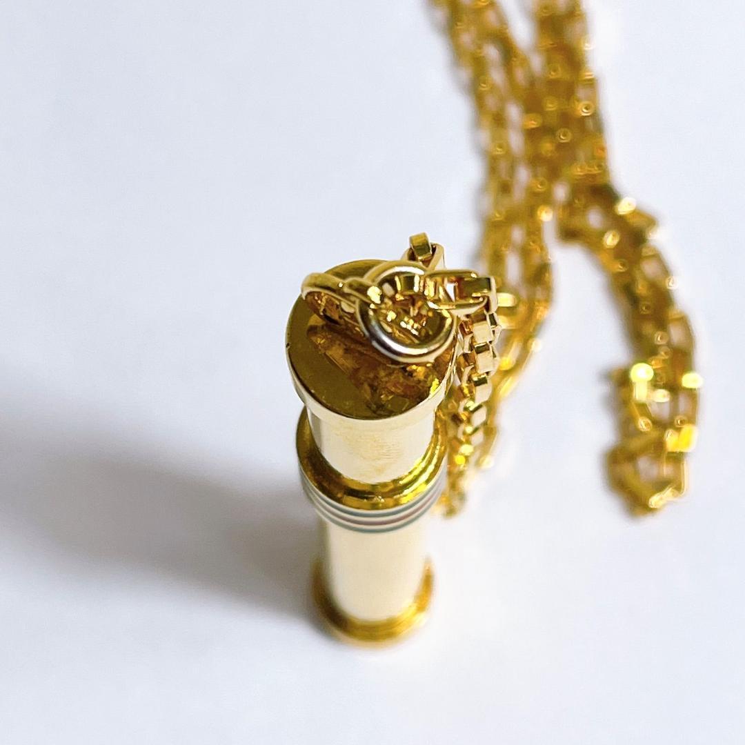 OLD GUCCI グッチ アトマイザー シェリー ロング ネックレス