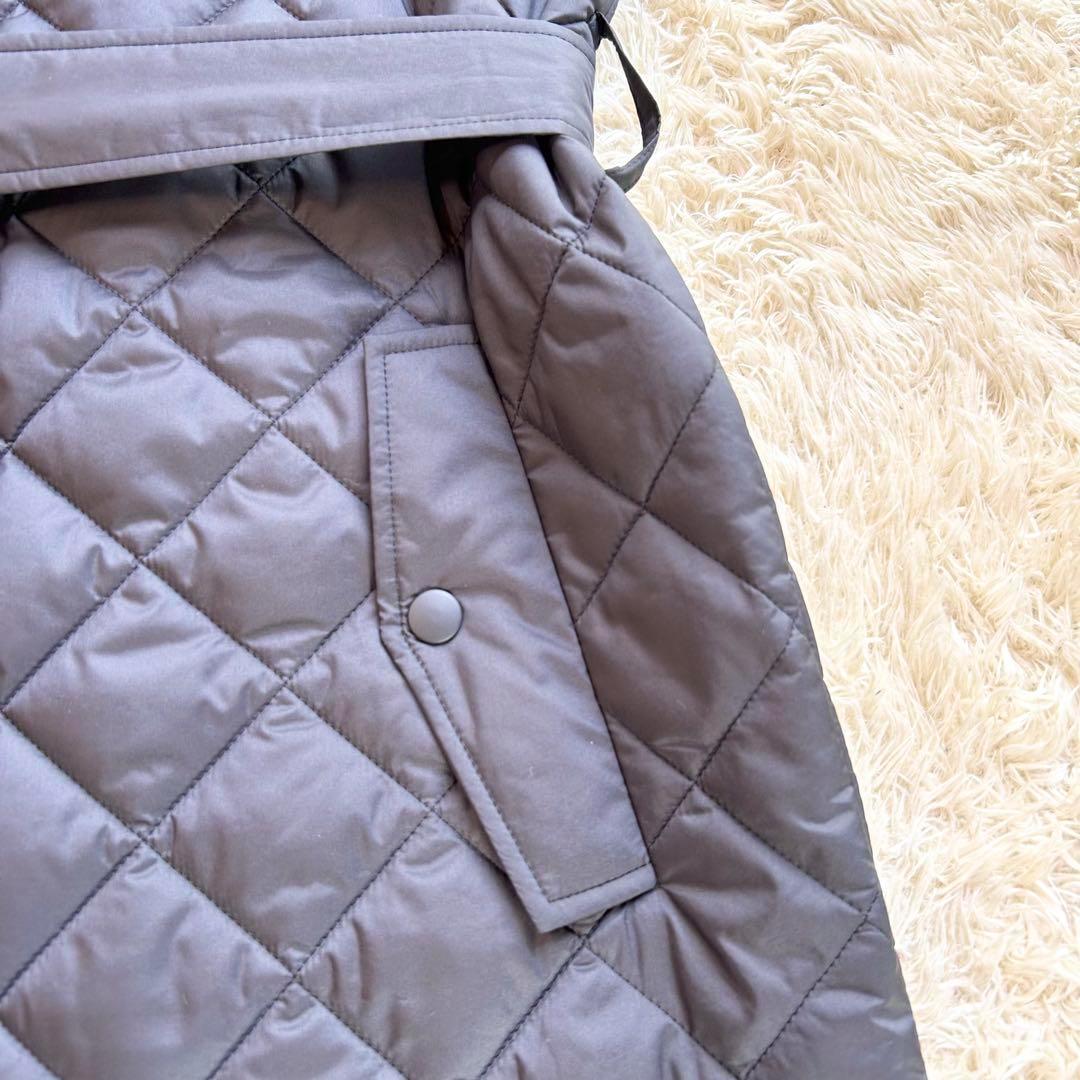 2023 AW 極美品 セオリーリュクス　キルティング ジレ ブラック ベルト