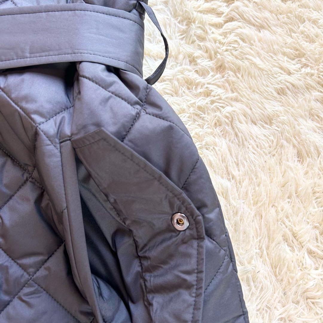 2023 AW 極美品 セオリーリュクス　キルティング ジレ ブラック ベルト