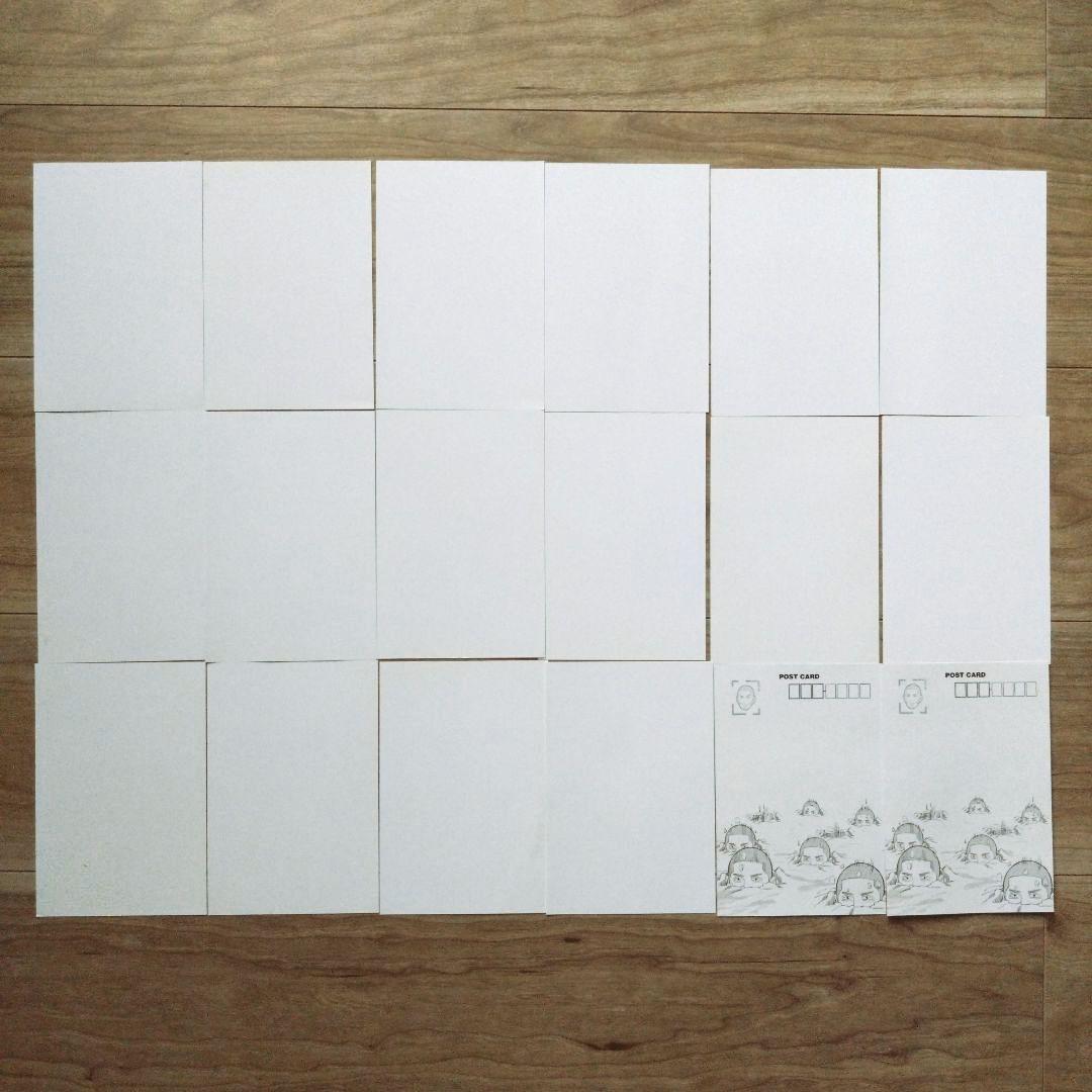 ゴールデンカムイ コミック購入者特典 イラストカード＆ポストカード 18枚セット