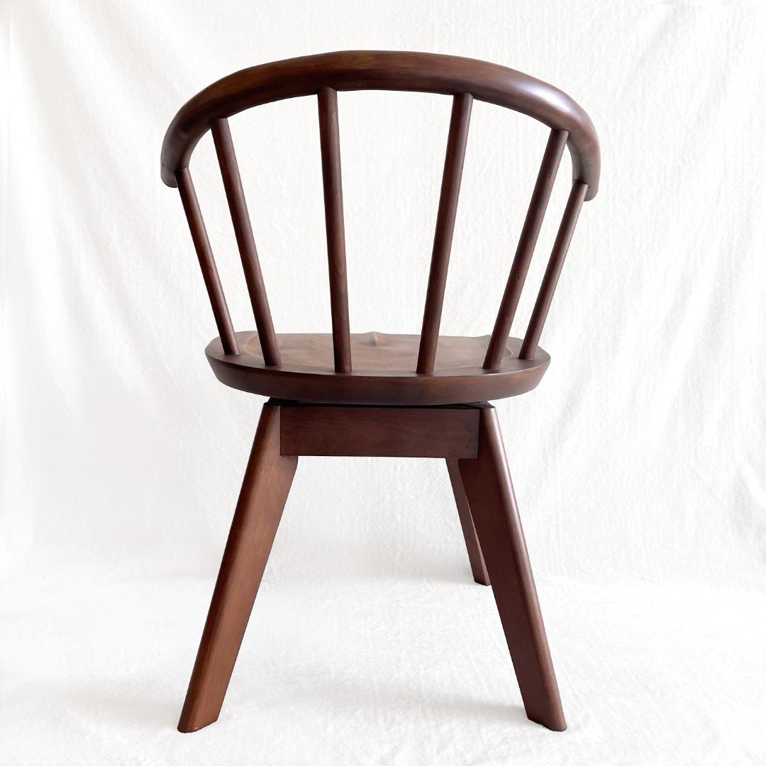 【送料込み】回転式 ダイニングチェア NコレクションC-53S MBR ニトリ