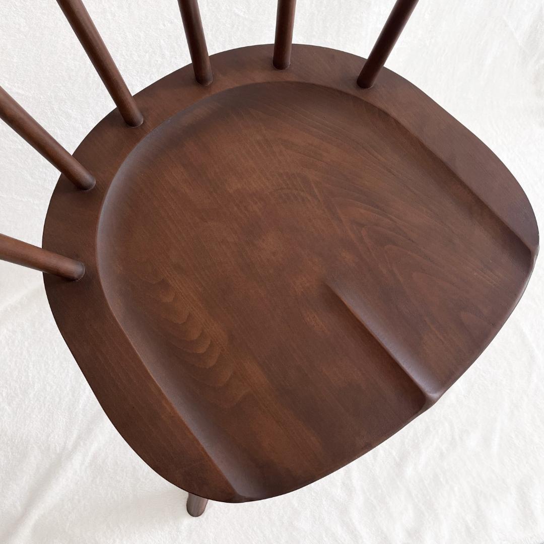 【送料込み】回転式 ダイニングチェア NコレクションC-53S MBR ニトリ