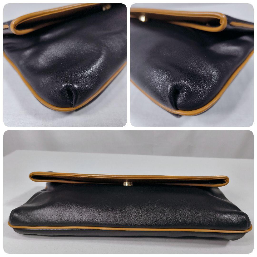 美品✨️ CELINE　セリーヌ　ヴィンテージ　フルレザー　クラッチバッグ