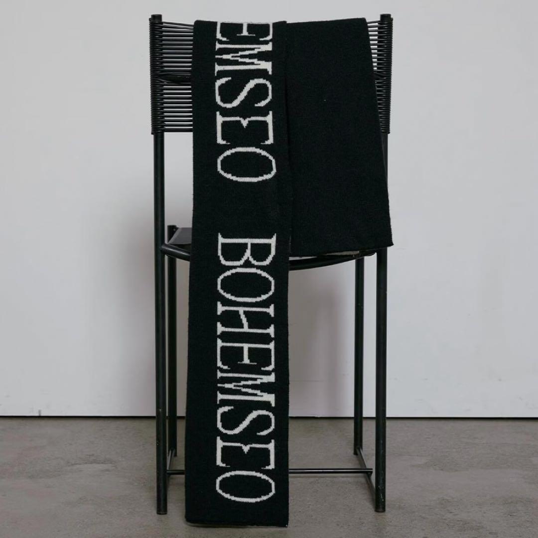 BOHEMSEObohemianSeoul JACQUARD KNIT マフラー