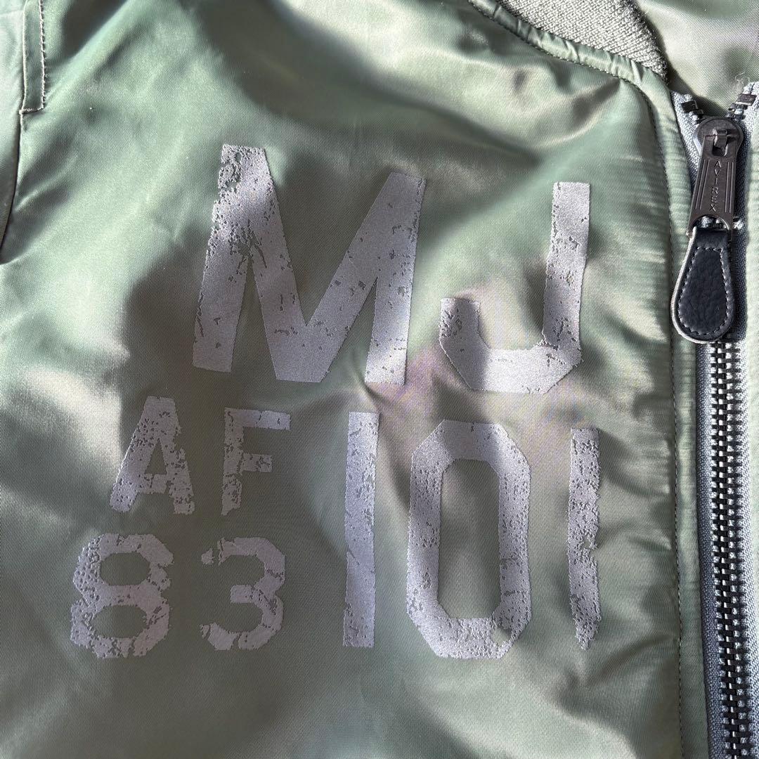 美品 40周年 AVIREX MA-1 MJ-101 フライトジャケット 2XL