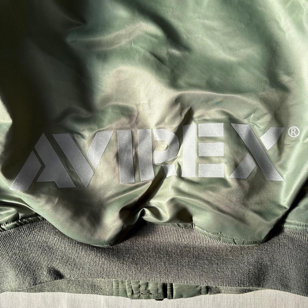美品 40周年 AVIREX MA-1 MJ-101 フライトジャケット 2XL