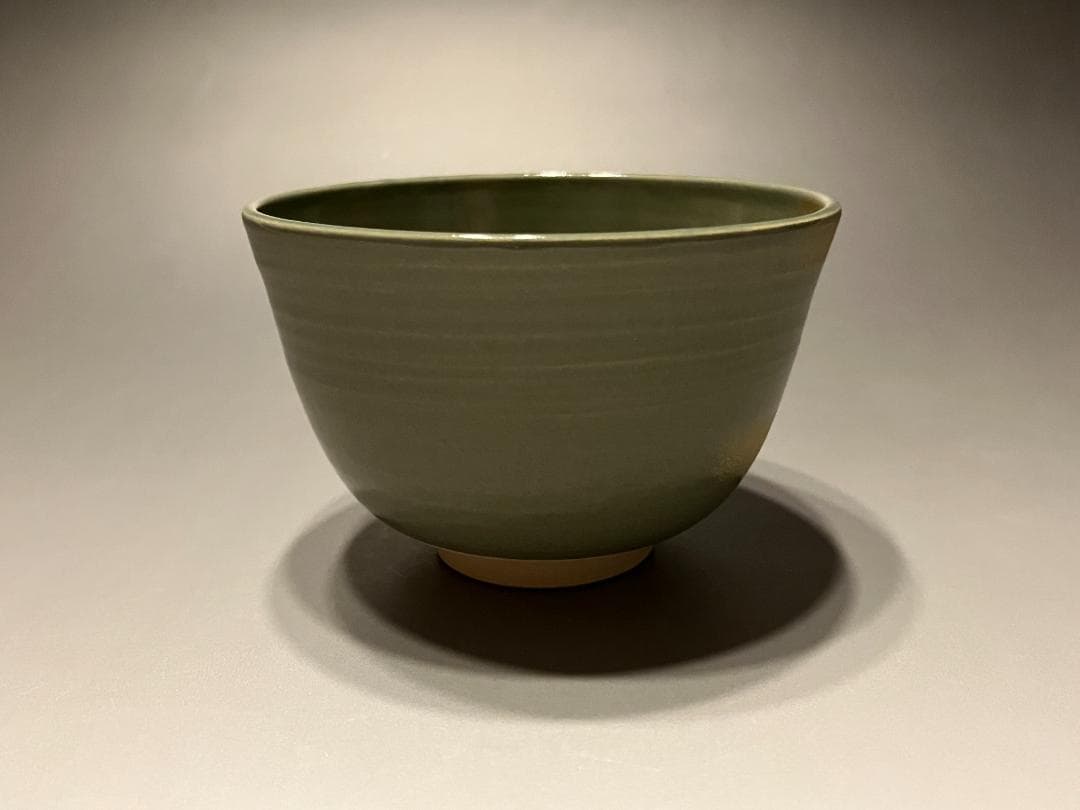 東山深山　紅白しだれ桜　色絵　茶碗　茶道具　他2点