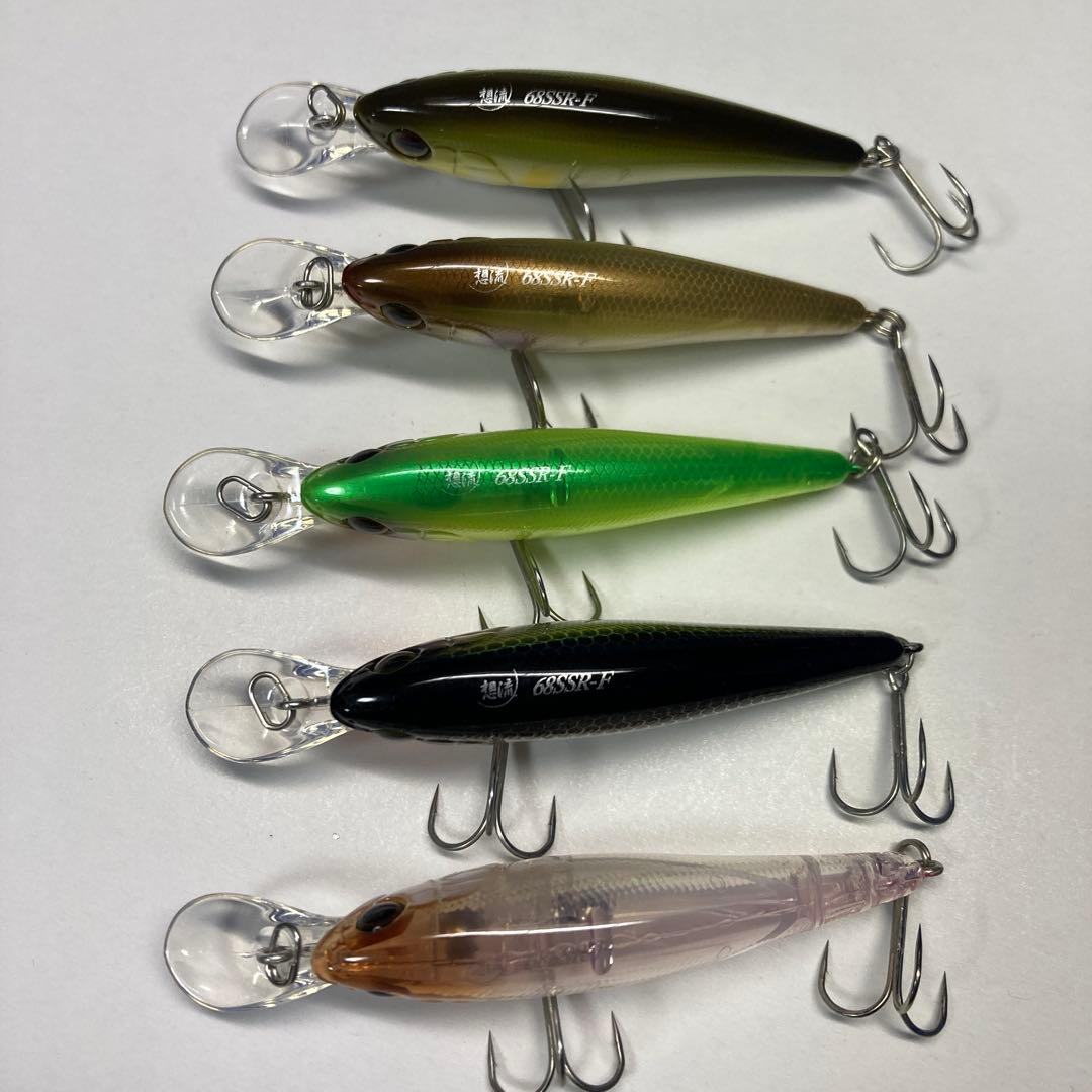 【新品未使用】ジャッカル　ソウルシャッド68SSR-F ５セット