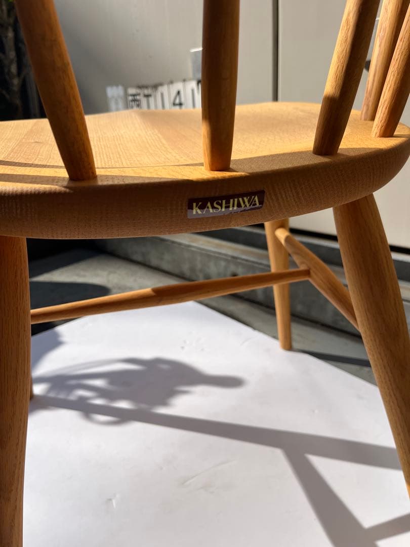 【美品】柏木工 KASHIWA クラウンチェア SC3A ダイニングチェア C