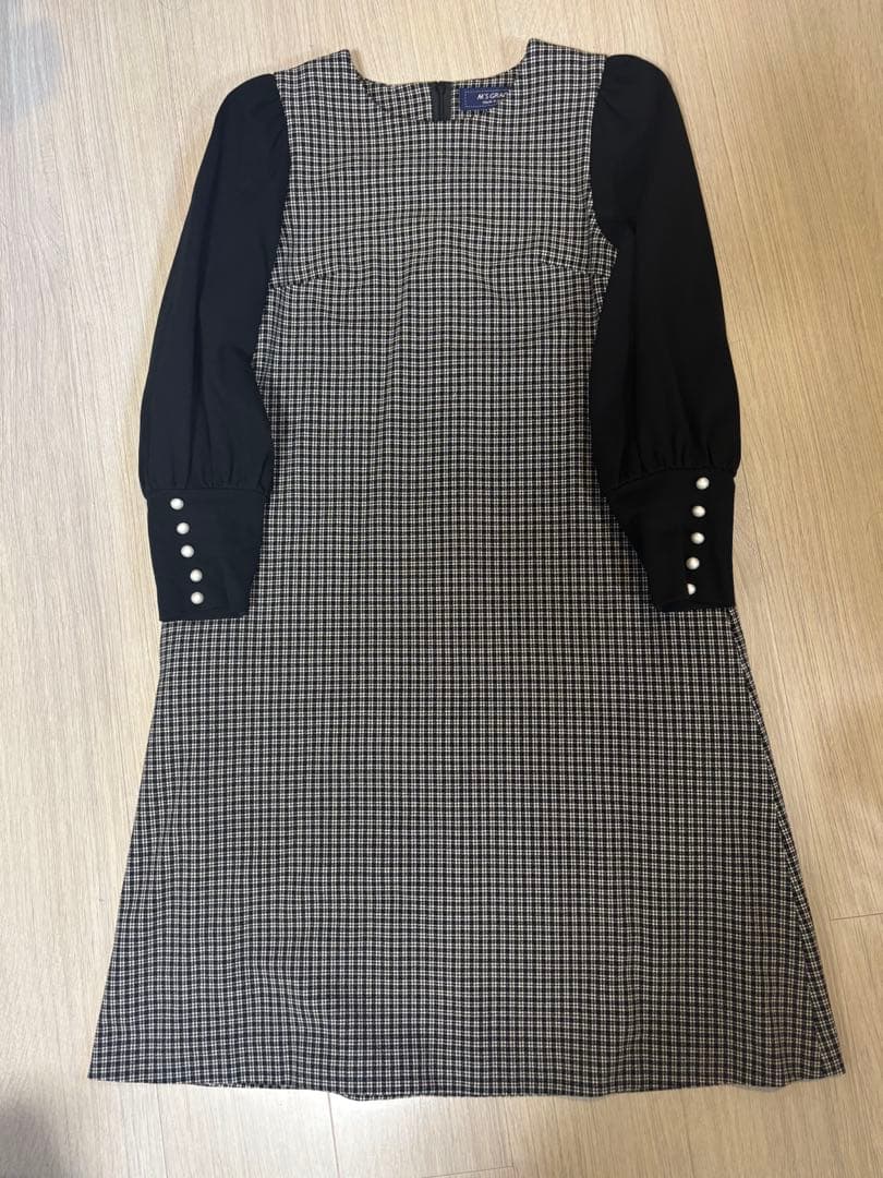 M'S GRACY チェック柄 ワンピース 38