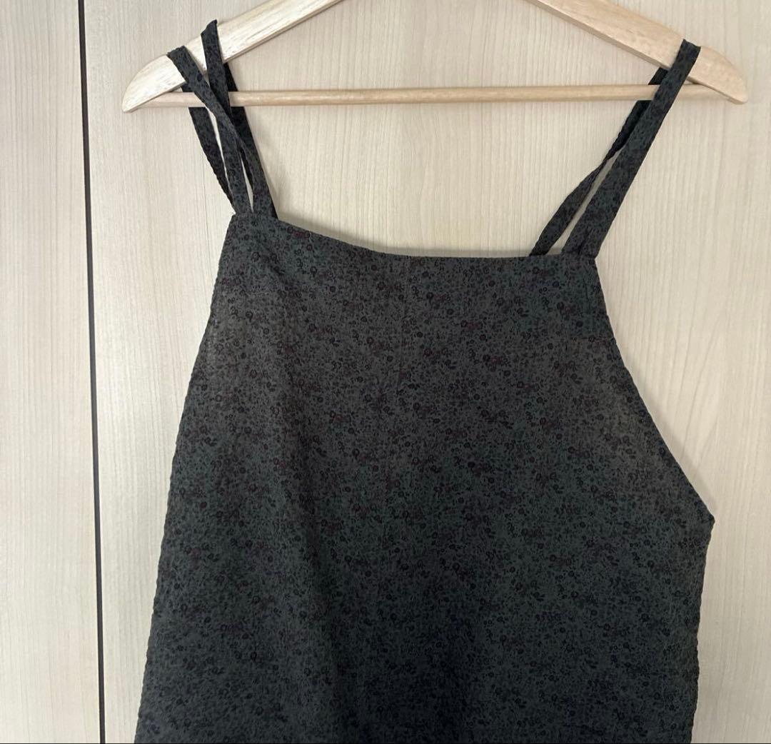 25ss かぐれ　リバティプリントリバティ　オールインワン