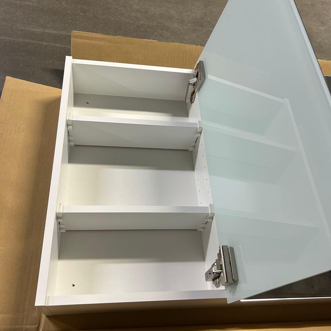 幅120cm高級洗面三面鏡ミラタップスミス超美品展示品KT12000