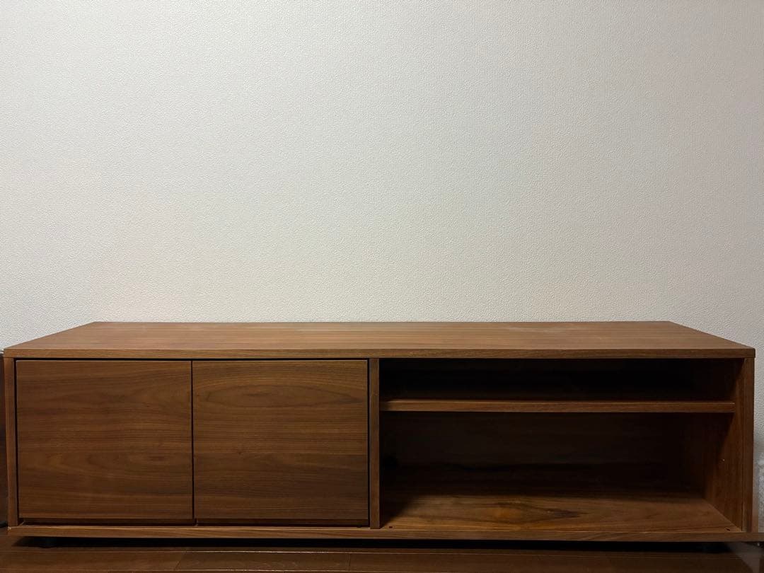 【成約済】無印良品スタッキングキャビネット／ウォールナット材