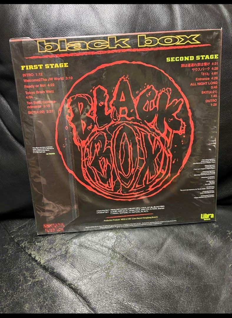 最終！BLACK BOX - 300枚限定アナログ2LP JUSWANNA