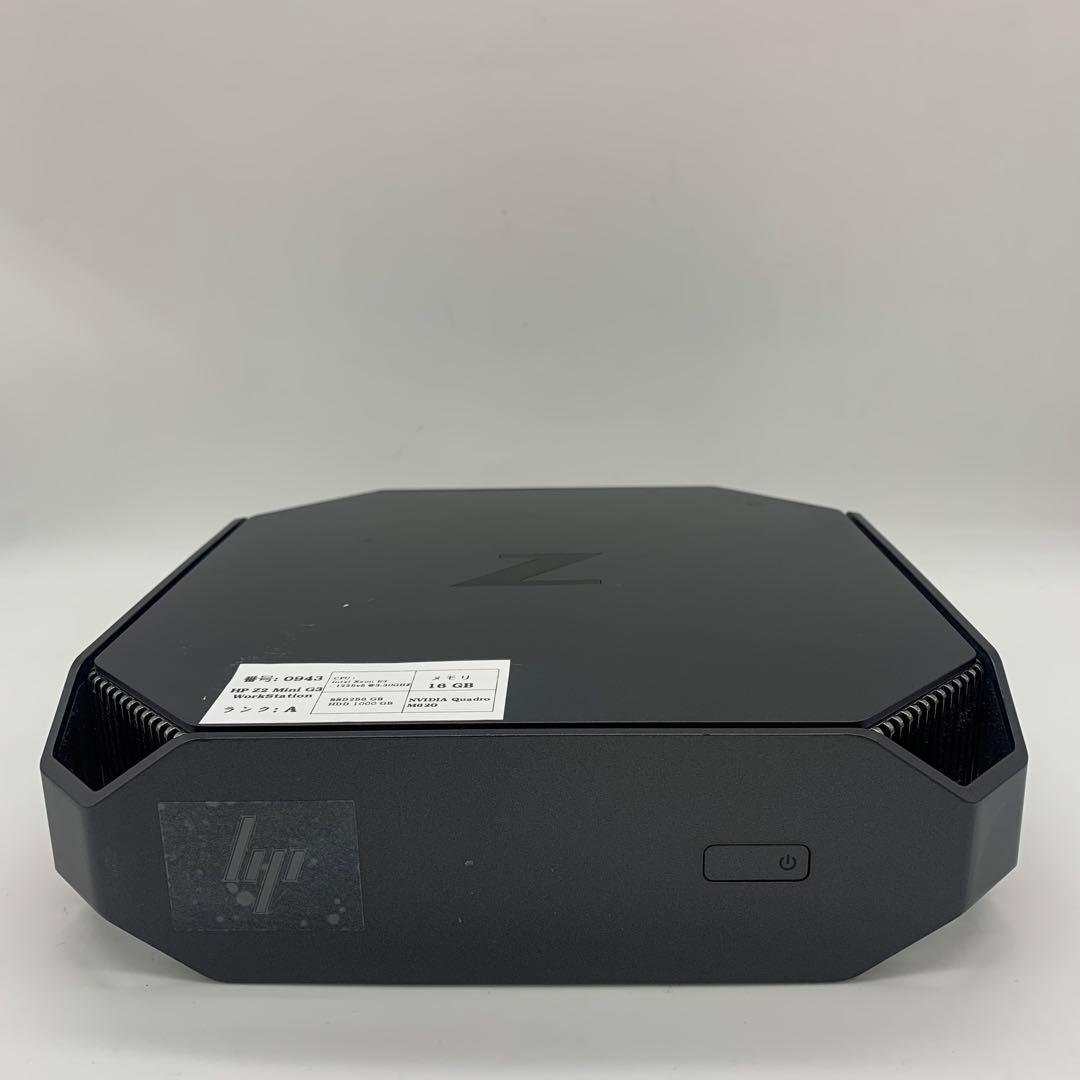 ミニPC HP Z2 Mini G3 WorkStation |Xeon E3-1225v