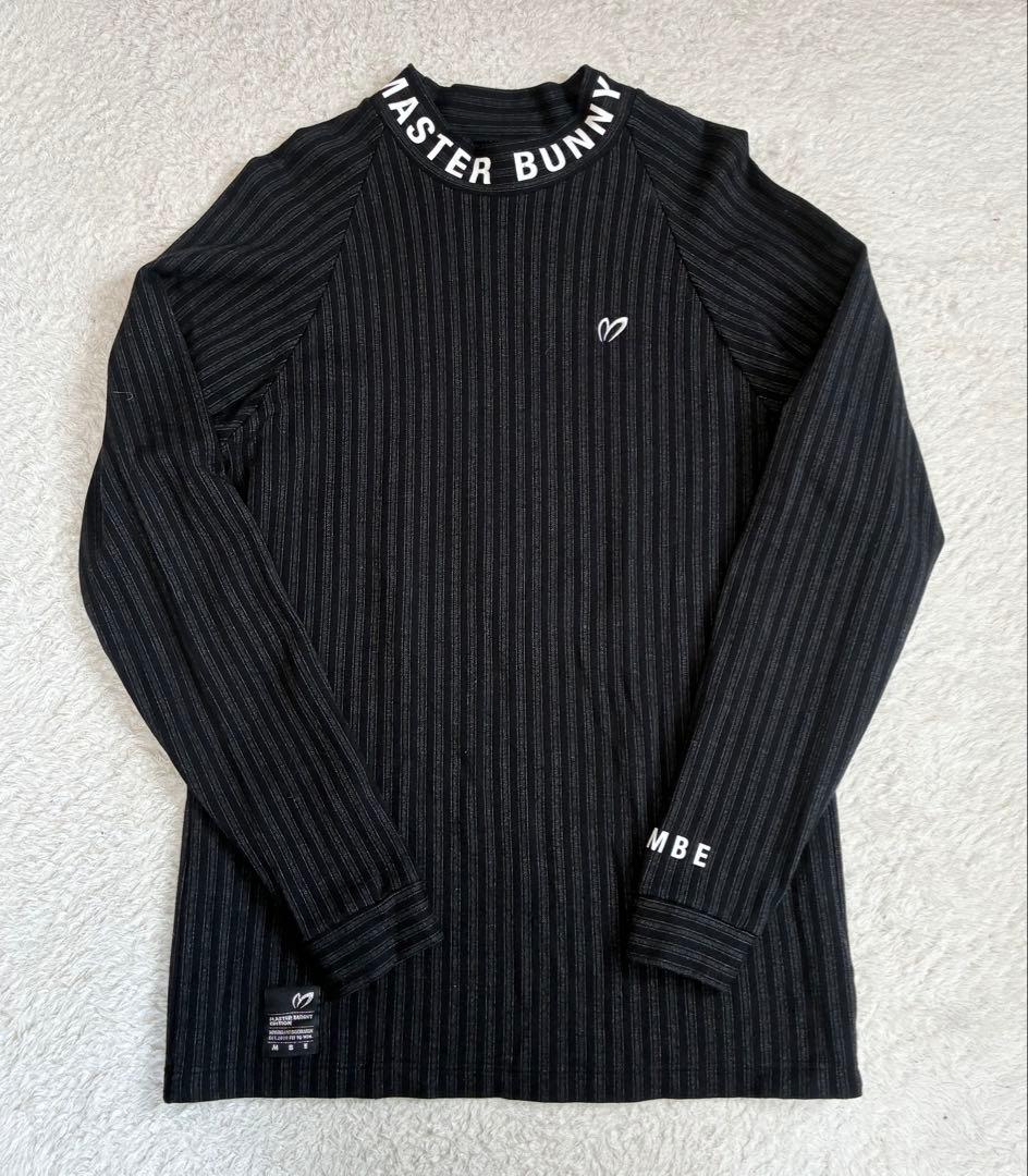 マスターバニーエディション ハイネックシャツ ネックロゴ柄 サイズ6