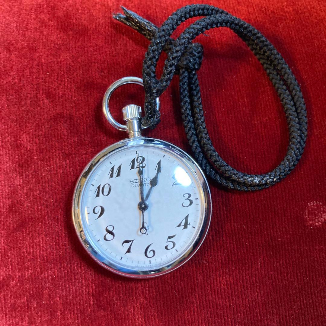 【鉄道懐中時計】　稼働　ビンテージ　上越新幹線開通記念　1982年SEIKO