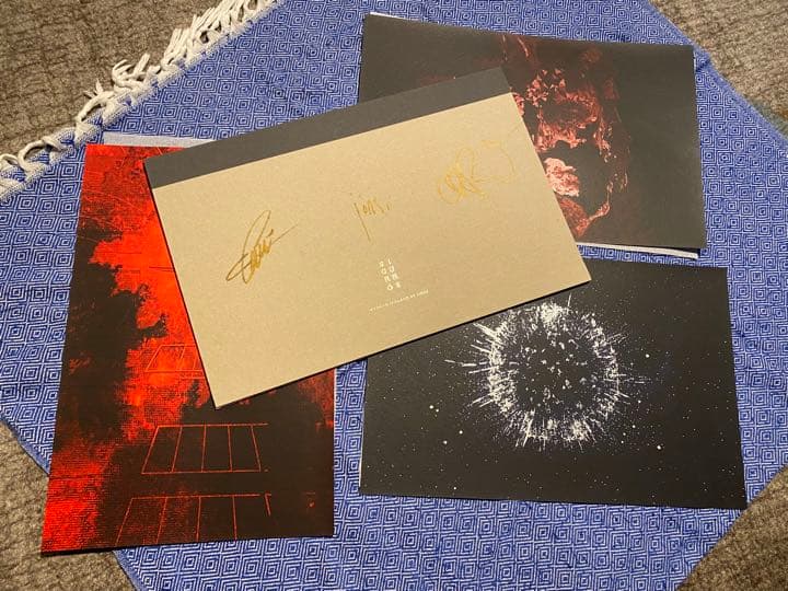 SIGUR ROS シガーロス　直筆サイン入りツアーパンフレット